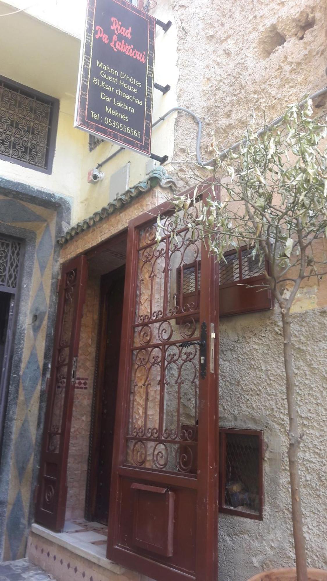 Dar Pa Labzioui Bed & Breakfast Meknès Dış mekan fotoğraf